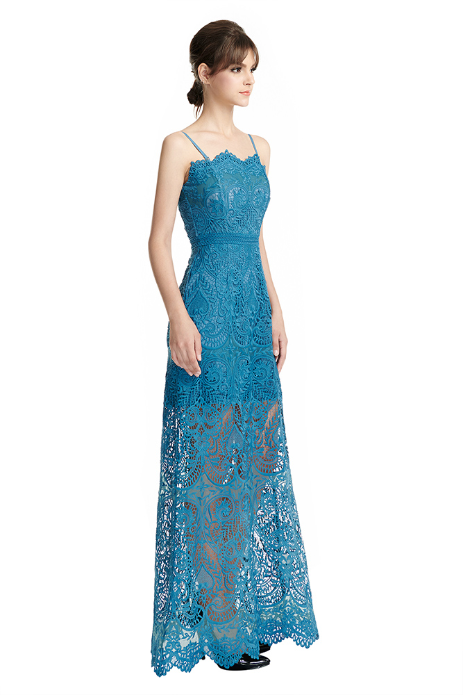 side view of the dress